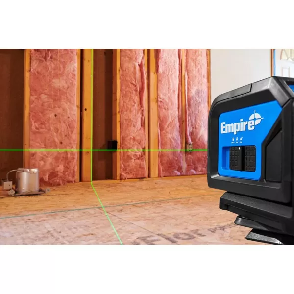 Empire 75 ft. Green Self-Leveling Cross Line Laser Level