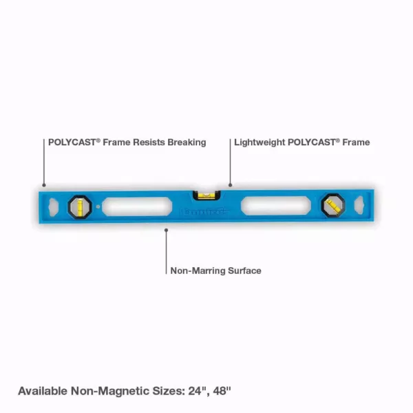 Empire 24 in. Polycast Level